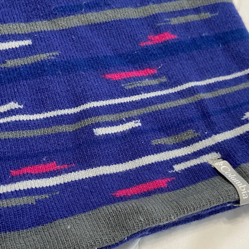 Columbia Blue and Gray Kids Neck Gaiter